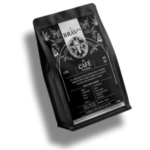 Café colombiano con CBD